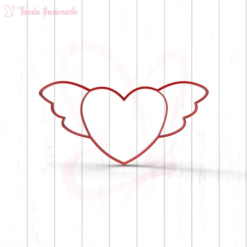 Corazón con alas - San Valentín